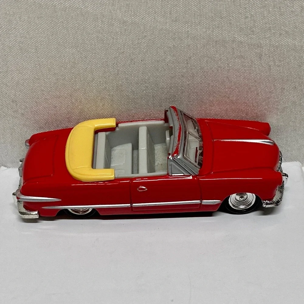 Vintage Maisto 1949 Ford Imperial Convertible Red 1/64 Dealer Sample Loose GUC